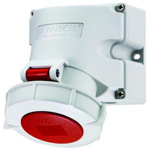 Mennekes工業(yè)插座 16A-6h/400V~ 3P+E IP67（替代1196） 9322