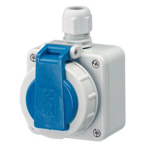 Mennekes工業(yè)插座SCHUKO 16A2P+E 230V IP68,10863