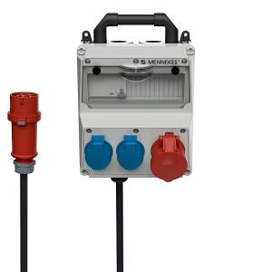 Mennekes便攜式雙模帶電纜插頭工業(yè)組合插座箱 920035