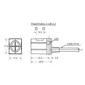 Contrinex方型電感式接近傳感器 DF-AD-603-C1717