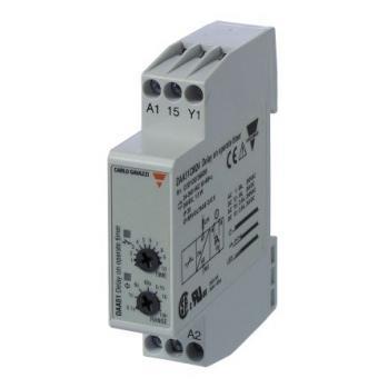 Carlo Gavazzi 時間繼電器 DAA51CM24M 24 → 240 V 交流，24 V 直流