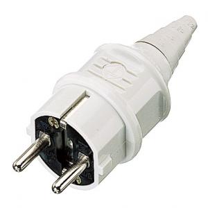 工業(yè)插頭 SCHUKO 灰色 16A2P+E 230V IP44，10749