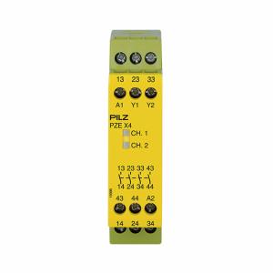 安全繼電器 PZE X4 24VDC 4n/o 觸點擴展