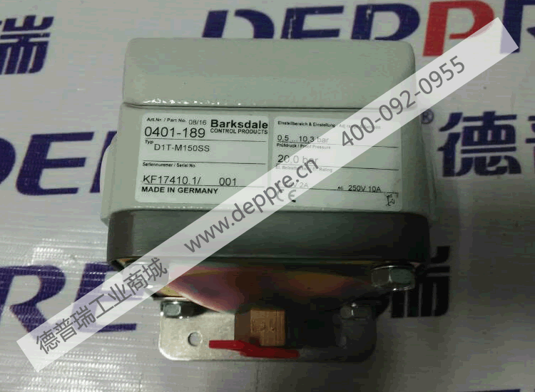 BARKSDALE接線板膜片壓力開關(guān)D1T-M150SS