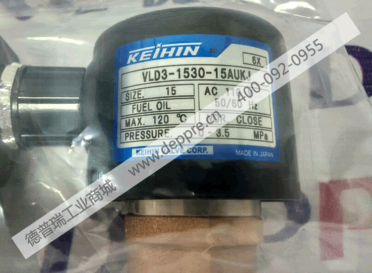  KEIHIN電磁閥VLD3-1530-15AUKJ